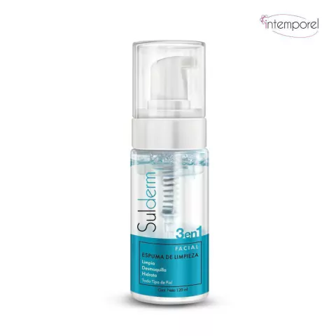 Sulderm Espuma Micelar 3 en 1 120ml